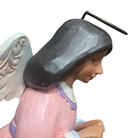 Basket Of Easter Blessings Angel Figurine Jim Shore Heartwood Creek 2021 - Picture 10 of 16